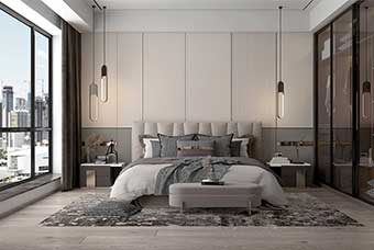 孝感现代风格-卧室