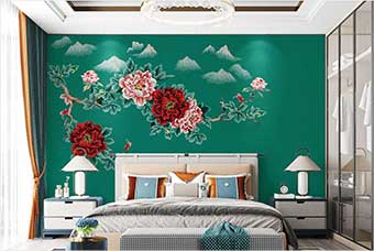 孝感森佰汇航空纤维墙咔（爱情花语）