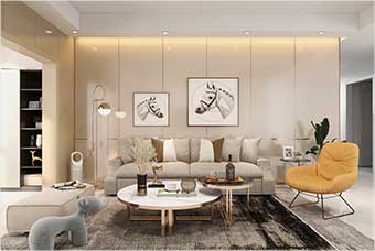 孝感客厅空间案例